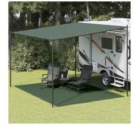 Tent Carpet 300x400 cm Dark Green 100% HDPE Heavy-Duty UV Resistant Awnings