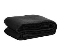 vidaXL Tent Carpet 400x400 cm Black HDPE UK GF0