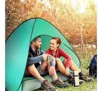 Tent, Easy Set Up Six Man Pop-Up Tent 4 Seasons For Family Camping, Hiking, Backpacking