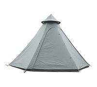 tent, Family Camping Tent Large Tipi Tents 4 Person Room Teepee Tent Instant Setup Double Layer for Outdoor Trip Yurt Truck Tent(Green)