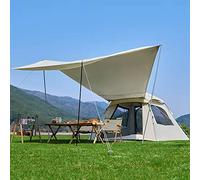 tent, Family Tent with Removable Rainfly and Carry Bag, Lightweight Pop Up Tents with Stakes for Camping Traveling Backpacking Hiking Outdoors(215 * 215 * 145cm)