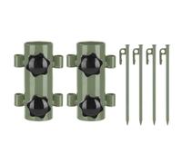 Tent Fixing Bracket - Black, Windproof Canopy Rod Bracket, Lightweight Outdoor Brackets, Universal Fit For 1-1.5 Inch Poles Heavy Duty Construction | Camping, Pê