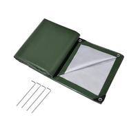 Tent Floor Mat - Waterproof PE Camping Tarp, Foldable Thickened Insulation Ground Cloth, 600g 1190g 1700g Lightweight Portable | 1.5x2m 2.4x2. 3x3m Durable Tent Footprint Outdoor Camping Beach Picni