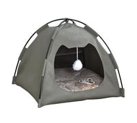 Tent for Cats, Cave Tent Bed for Cats - Breathable Den for Dogs, Cats, Rabbits, Pets, Indoors, Outdoors, Travel, Camping, Games