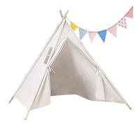 Tent for KidsKids Tent Graffiti Play Tents for Girls Princess with Storage Bag and Flag Banner Washable Play House with Breathable Window for Kids Tents for Girls House
