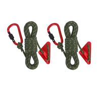 Tent Guide Rope Reflective Tent Guy Rope Guy Rope 0.2 inch (5 mm) Tent Guy Line 16 ft Reflective Cord Guy Line for Awning Camping