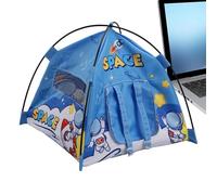 Tent, Miniature Play Furniture, 6.3 Inch Lightweight Tent with Easy Setup Function, Accessory for Playroom, Nursery, Cute Toy with Fun Design, Access