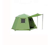 Tent Outdoor 3-4 People Fully Automatic Two-Bedroom one Hall Wild 5-6-8 People Camping Camping Supplies Thick Rainproof pop-up Large Camping Tent Cabin Beach Tent Quick Installation waterproo