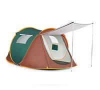 Tent Outdoor automatic two-bedroom one-bedroom double wild speed camping thick rainproof camping tent and quick setting tents Family tents Mountain backpack tents Beach tents