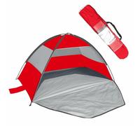 Wilton Bradley UPF40 Family Beach Tent Shelter Red Or Blue