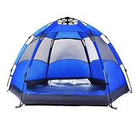 Tent Outdoor Rain Shelter,Pop Up Tent for 3 to 4 Person Automatic Opening Tent Hexagonal,for Camping Backpacking Hiking Beach Outdoor