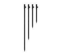 Tent peg Fox Black Label Slim Noir 61 cm
