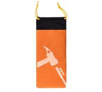Tent Peg Storage Bag 600D Oxford Heavy Duty Nail Storage | Ground Spike Storage Bag Camping Hiking Backpacking Outdoor Adventure Travel Trekking Picnic Beach Accessories Kit Orange