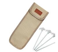 Tent Peg Storage Bag Heavy Duty Waterproof 900D Oxford Cloth Nails Pouch