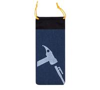 Tent Peg Storage Bag, Tent Peg Storage Bag, Waterproof Foldable Carry Bag Organiser - 600D Oxford Heavy Duty Pocket Camping, Foldable Ground Stake Storage Bag, Tent Stack, Crimson blue, see