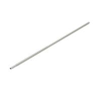 VAUDE Unisex_Adult Pole 10, 3mm (AL6061) x 55cm, W/Insert Part, Silver, 55 cm