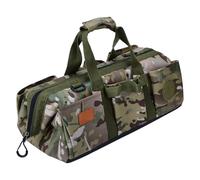 Tent Picket Storage,Ground Stake Holder with Dividing Plate - Container for Hard Ground Pegs | for Outdoor Canopy Fence Patio Garden Camping Hiking Lawn