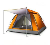 Tent Picnic camping outdoor automatic speed open tent 3-5 people portable rainproof beach shade ride tent pop-up large camping tent cabin tent quick installation waterproof tent