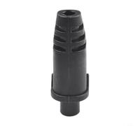 Tent Pole Connector 9.5mm Straight Replacement Part | Sturdy plastic build, resists deformation, 8.5mm aperture, ideal for straight tent sections, lightweight design