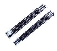 Tent Pole, Fiberglass Tent Pole, Lightweight & Portable, Internal Rubber Band Connection, Fibreglass Replacement Shock Corded Pole Kit, for Camping Tent Repair(3.2m)