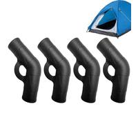 Tent Pole Joint Connectors Precise Curved Frame Support Adapter