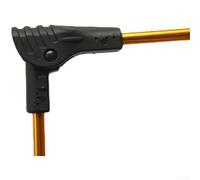 Tent Pole Replacement Joint for 8.5mm 9.5mm 10mm 11mm 12mm Diameter Poles Compact and Efficient Solution for Field Repairs (10mm)