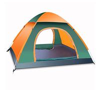 Tent, Pop Up Tent 2 3 4 Man Camping Tent Waterproof, Four Seasons Travel Tent, Portable tent with backpack,green