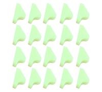 Tent Rope Buckle 40 Pcs Plastic Light Green Outdoor Warning Buckles