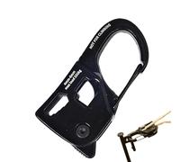 Tent Rope Tensioner - Lightweight Metal Adjustment Material Minimal Shape, Safe Shear Line Gripping System, Corrosion Proof Fastening Design, Travel Camp Setup Reliability Improvement | For Pull