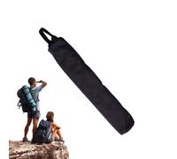 Tent Stake Storage Bag | Large Zipper Open Pocket - Zip Up Camping Tent Stake Organizer | For Survival Tools Rope Cup Hiking Fishing