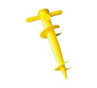 Tent Stakes Anchors Easy Carry for Beach Camping, Yellow