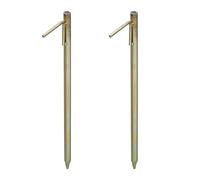 Tent stakes Ground Anchors Set 51 cm 1 kg Heavy Duty Tent Pegs Galvanized