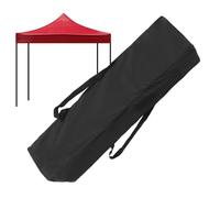 Tent Storage Bag - Tear Resistant Travel Tent Bag, Comfortable Storage Bag | Black Waterproof Carry Bag, Polyester Fabric Storage Tool for Camping, 1 piece, 140X34X34CM/55"X13.4"X13.4INCH, Unisex