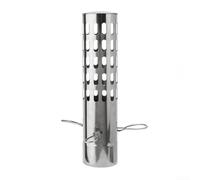 Tent Stove Chimney Rain Cap Made of Stainless Steel with Three Integrated Pull Rings for Reliable Outdoor Smoke Venting