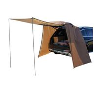 Tent SUV - Portable Car Canopy Waterproof UV Resistant | Universal Vehicle Camping Hostel with Poles, Double Layer Fabric for Outdoor, Travel Picnic Hiking Fishing