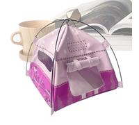Tent Template - Creative Design 1:12 Scale Miniature Tent Model Camping Miniature Tents for | Decorative Stage Accessories for Boys Girls Simulation Game Poster