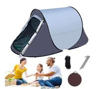 Tent - Waterproof Outside Tents | 218x104x100cm, 1-2 Person Sunscreen Automatic Easy to Carry Setup Instant Family Shelter For Camping Hiking TravelingNo Assembly Required