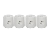 Outsunny Gazebo Leg Weight Anchors - 4 Pcs, White
