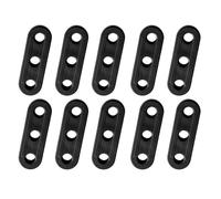 Tent Wind Rope Buckle, 10-Pack POM Guyline Tensioner Fixed Buckles, 3.8x1.3x0.3cm Windproof Canopy Accessories for Outdoor Camping, Hiking, Garden & Backyard
