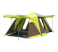 Tent Windproof Waterproof Camping Tent Compact Camping Tent Double Layer Outdoor Lightweight Tent Waterproof Wind Proof for Hiking Mountaineering 215 215 165CM Outdoor Camping Supplies Easy