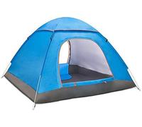 Tent Windproof Waterproof Camping Tent Outdoor Camping Tent Fully Automatic Sun Shelter Waterproof Shade Canopy Compatible with Hiking Travel Tents Outdoor Camping Supplies Easy Large Ca