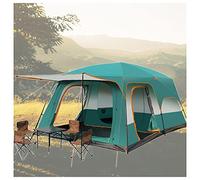 Tent With Porch 5 to 8 People Quick Build and Spacious Blackout Tents for Camping Firm and Stable Instant Dome Tent for Hiking Backpacking