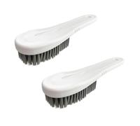 Tenta Kitchen 2Pcs Cleaning Brush, Shoe Brush, Household Soft Bristle Cleaning Brush, Multifunctional Household Cleaning Tool for Shoes, Clothes, Bathroom, Kitchen
