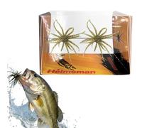 Tentacle Creature Lure, 2026 Soft Plastic Baits for Bass Fishing, Sea Urchin Soft Worm for Drop Shot, Wacky Rig/Neko Rig and Finesse, Slow Sinking