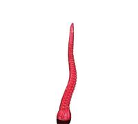 Tentacle Dildo Color Silicone Sex Toys Realistic Octopus Fake Penis Adult Fantasy Anal Plug Holder Masturbation Massage(Red S)