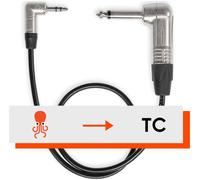 Tentacle Sync to 6.3 mm Jack 90° Timecode Cable