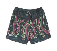 Tentacles Print Swim Shorts Black - male - Octopus - Casual Shorts - Multicolor - M - Shorts M