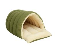 Tente de Maison pour Chat - Caverne de Repos Fermée | Lit Moelleux d'Intérieur pour Chaton - Abri Confortable pour Chat et Chiot de Petite Moyenne Grande Taille Salon Jardin Cour Intérieur