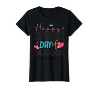 Tenth Grade Happy First Day Back to School Value Graphic T-Shirt, Women, Black, M