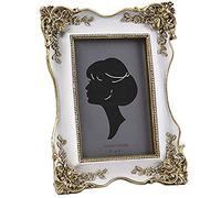 TentHome 8x6 Picture Vintage Photo Frames For 6x4 Standing Picture Frames Christmas Xmas Gift (White)